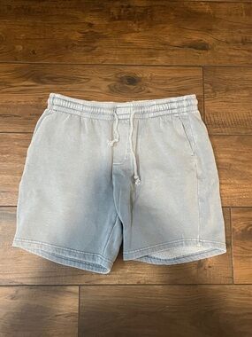 PacSun Light Blue Fleece Lined Drawstring Shorts